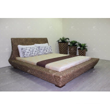 Popular Style Water Hyacinth Indoor Home Furniture Bedroom Double size